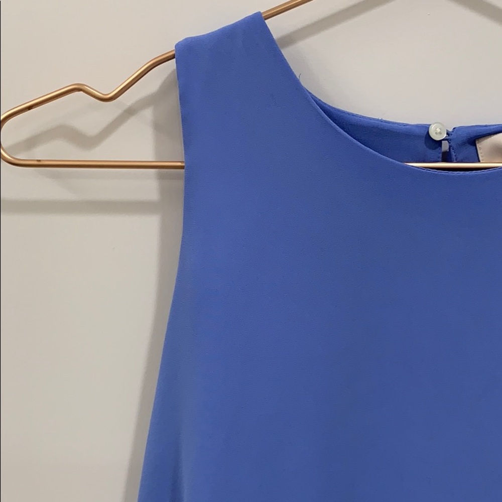 Loft Ruffle Back Shell Tank Top - Picture 4 of 9